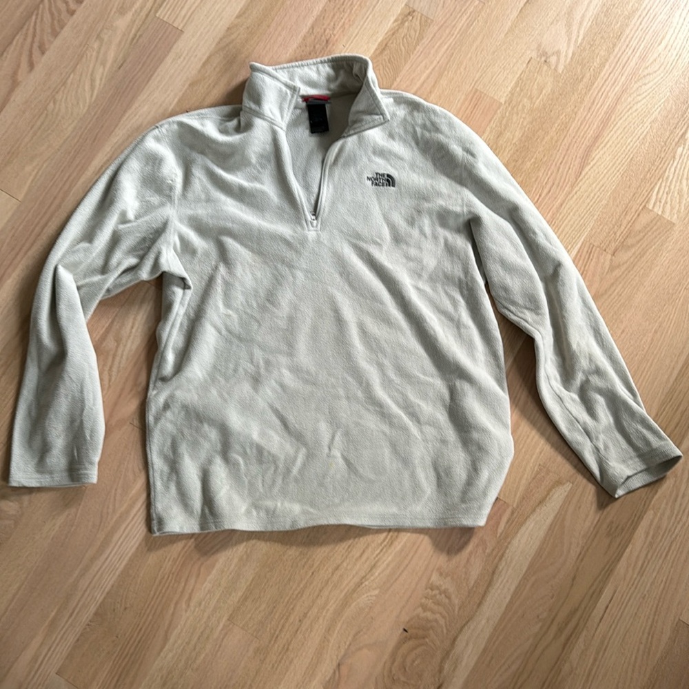 Men’s the North Face 1/4 zip fleece